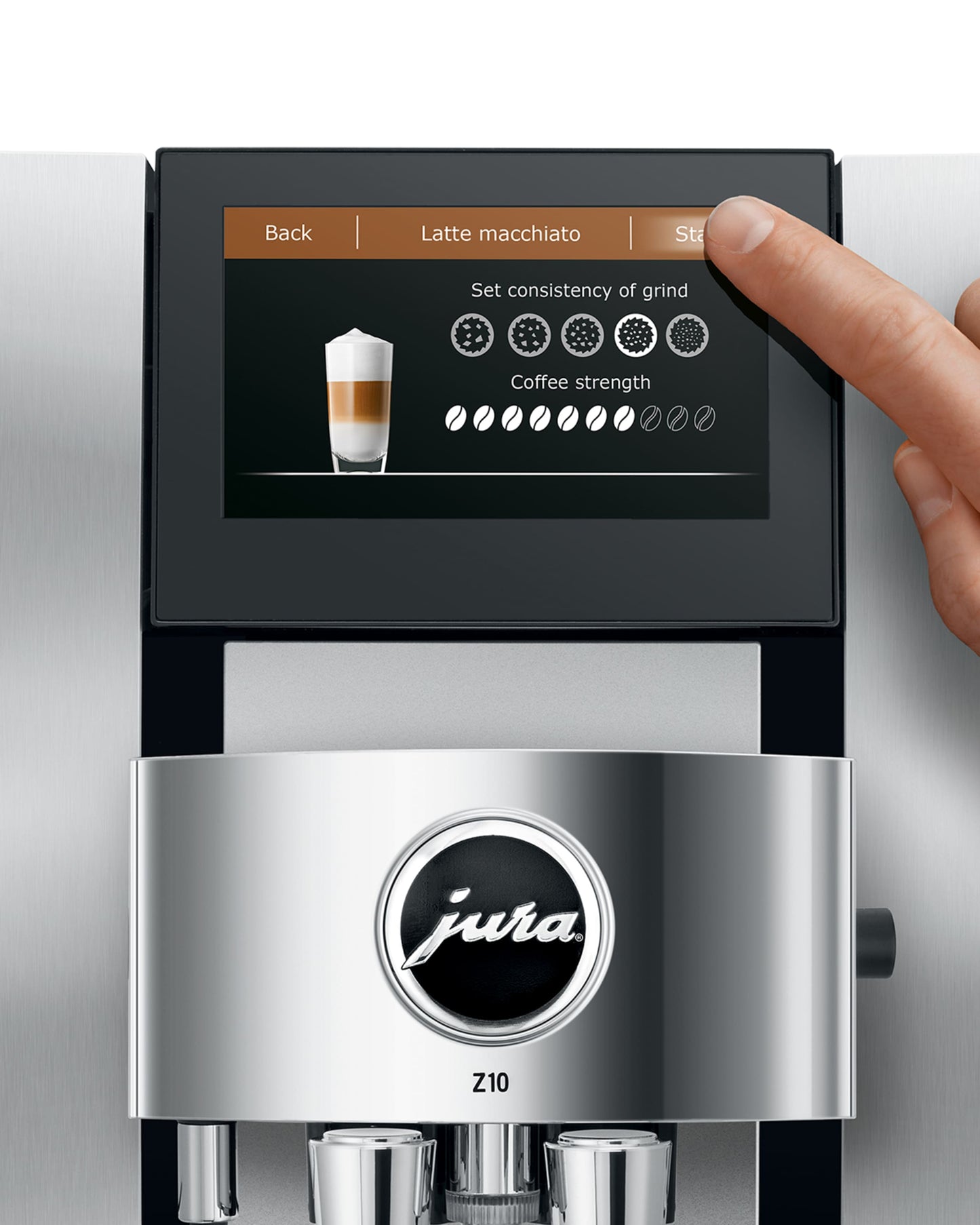 JURA Z10 Aluminium White W/ Cold Brew | 2 yrs Warranty