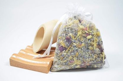 Five Flower Bath Tea Bag – Floral Tub Tea Soak for Relaxation &amp; Radiant Skin