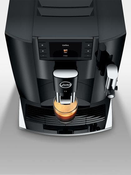 JURA E8 Piano Black NAC Superautomatic Coffee Machine | 15648 2 yrs Warranty