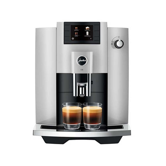 JURA E6 Platinum Superautomatic Coffee Machine 15465  | 2 yrs Warranty