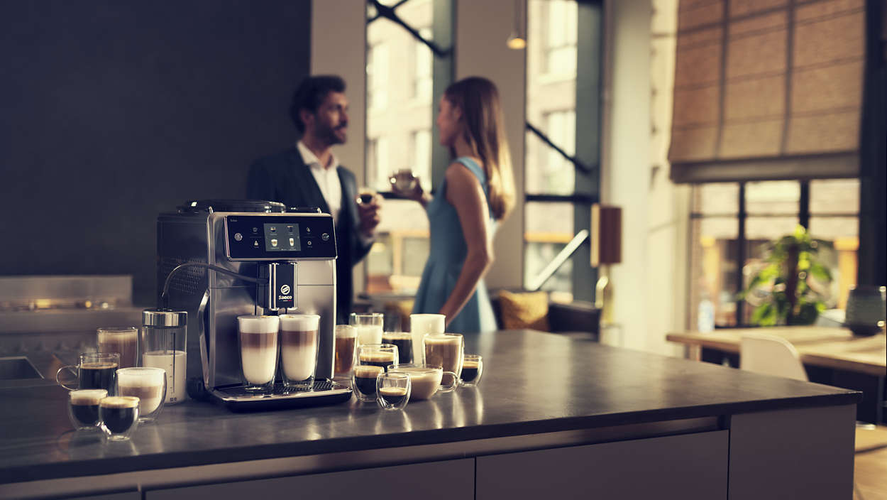 Refurbished Saeco  Xelsis Superautomatic Espresso Machine SM7684/04