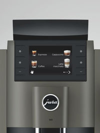 JURA W8  Dark Inox Superautomatic Professional Espresso Machine